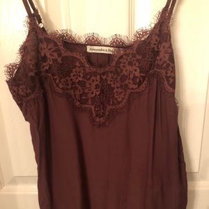 Abercrombie and Fitch lace tank top